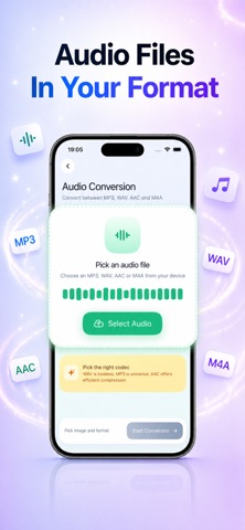 File Converter: Zip Video Mp3 iPhone screenshot