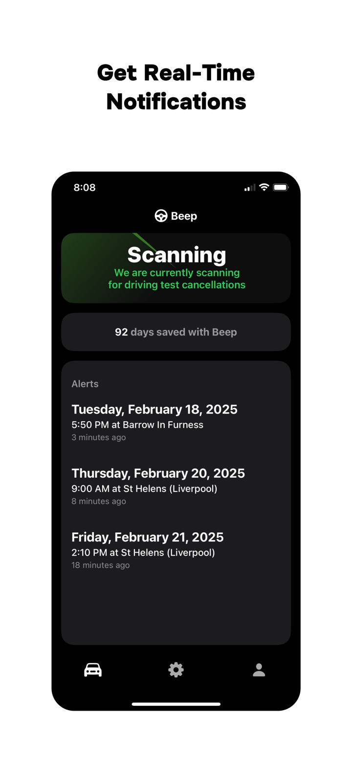 Beep: Driving Cancellations UK screenshot 2