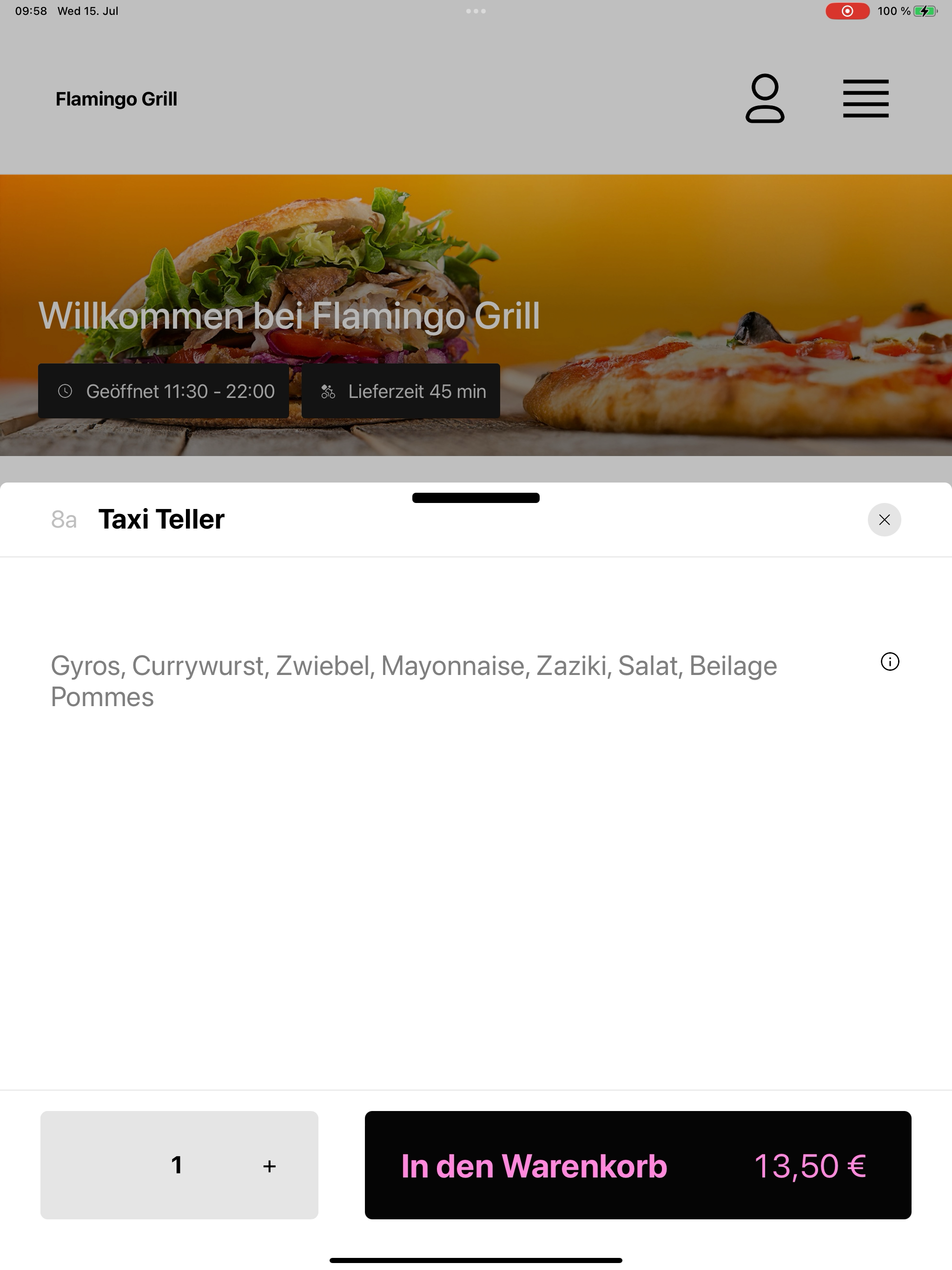 Flamingo Grill screenshot 13