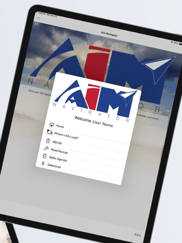 Aim Navigator iPad screenshot