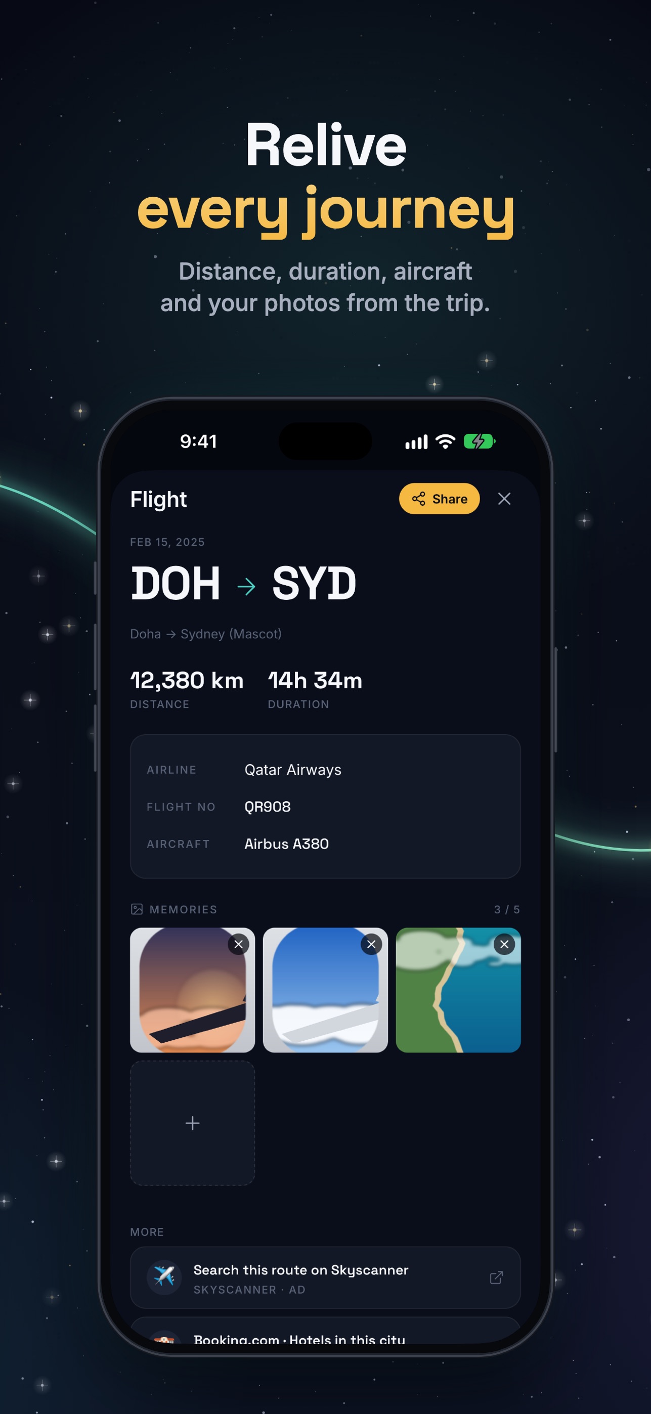 Screenshot 3 of Contrails: Flight Log