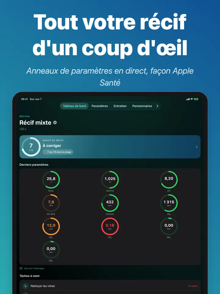 Reeflo sur iPad : capture d’écran 2 sur 6
