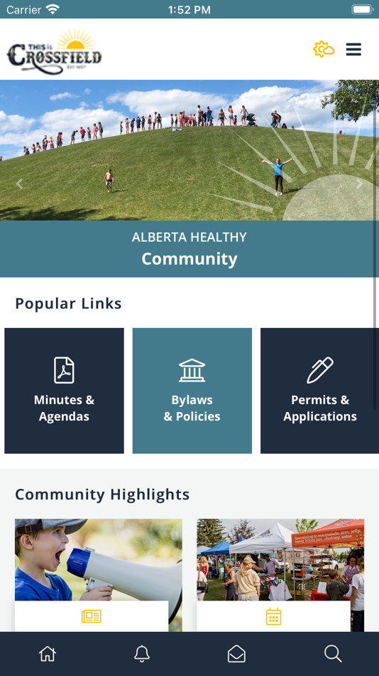 #2. Town of Crossfield (iOS) 由: Corporation of The Municipality of The Town of Crossfield