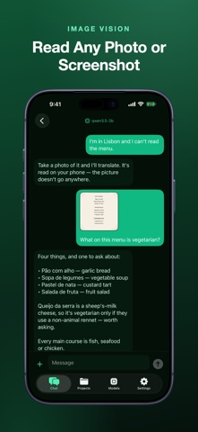 Cloaked: Private AI LLM Chat iPhone screenshot