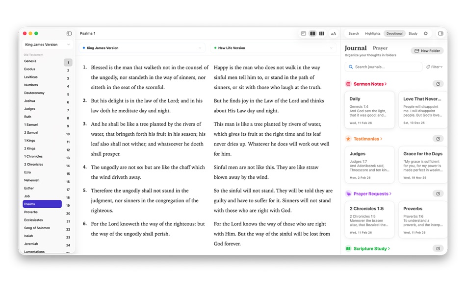 #3. BibleDesk (macOS) Ved: Hardeep Kumar Sah