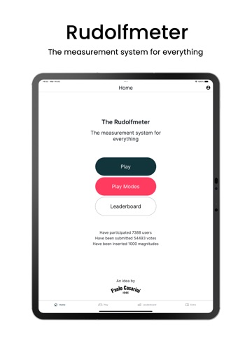 Rudolfmetro iPad screenshot