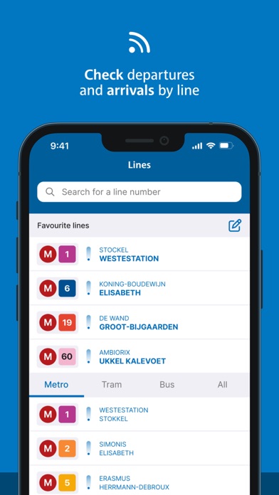 STIB-MIVB iPhone screenshot 5 - Travel app