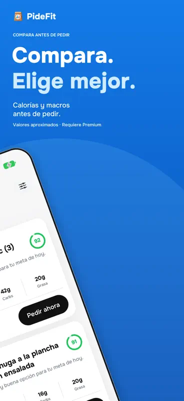 PideFit: Come fuera sin culpa screenshot 2 of 7