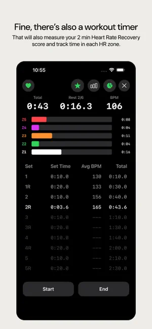 BPM: Heart Rate Monitor screenshot 4