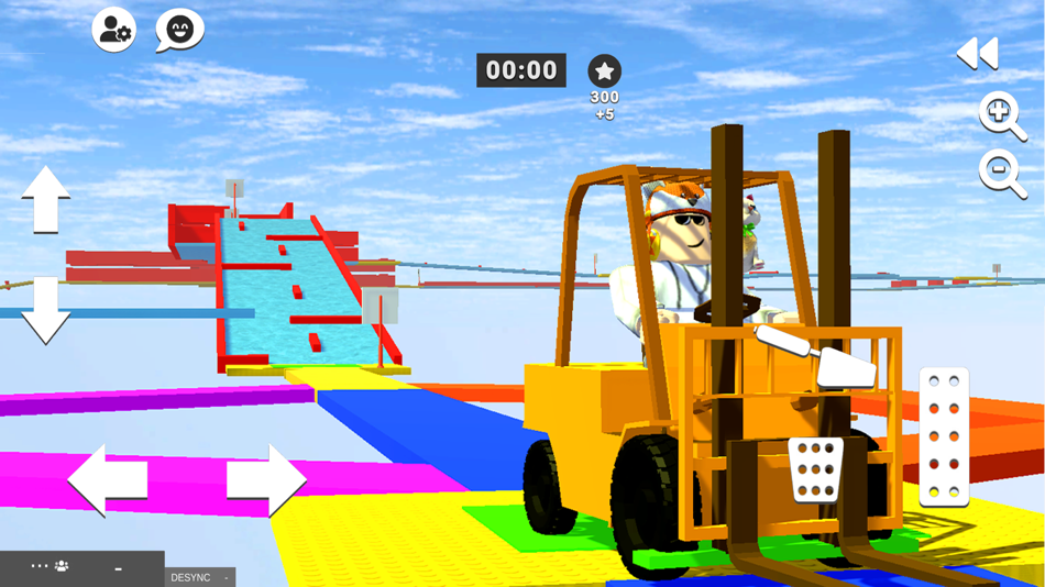 #7. Obby Unreal Forklift Online (iOS) Podle: Daniel Gazin