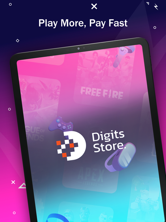 Digits Store iPad screenshot 1 - Shopping app