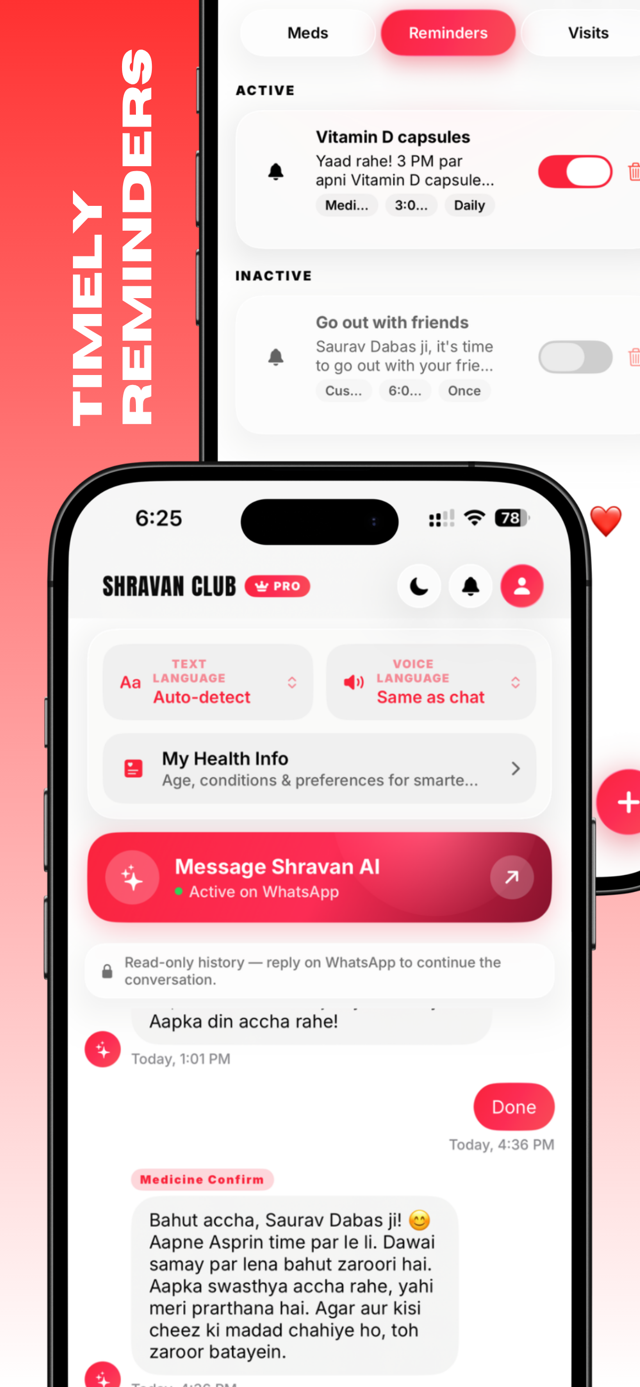 Shravan Club: AI Personal Care screenshot 5