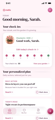 Mella: Perimenopause Screenshot 1 of 7