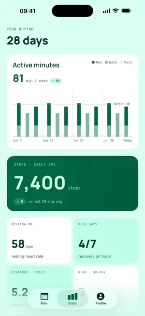 RunnerMate: 5K Training Plan screenshot 3