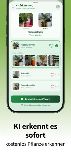 Screenshot von PlantMates - Pflanzen & Pflege auf dem iPhone 3