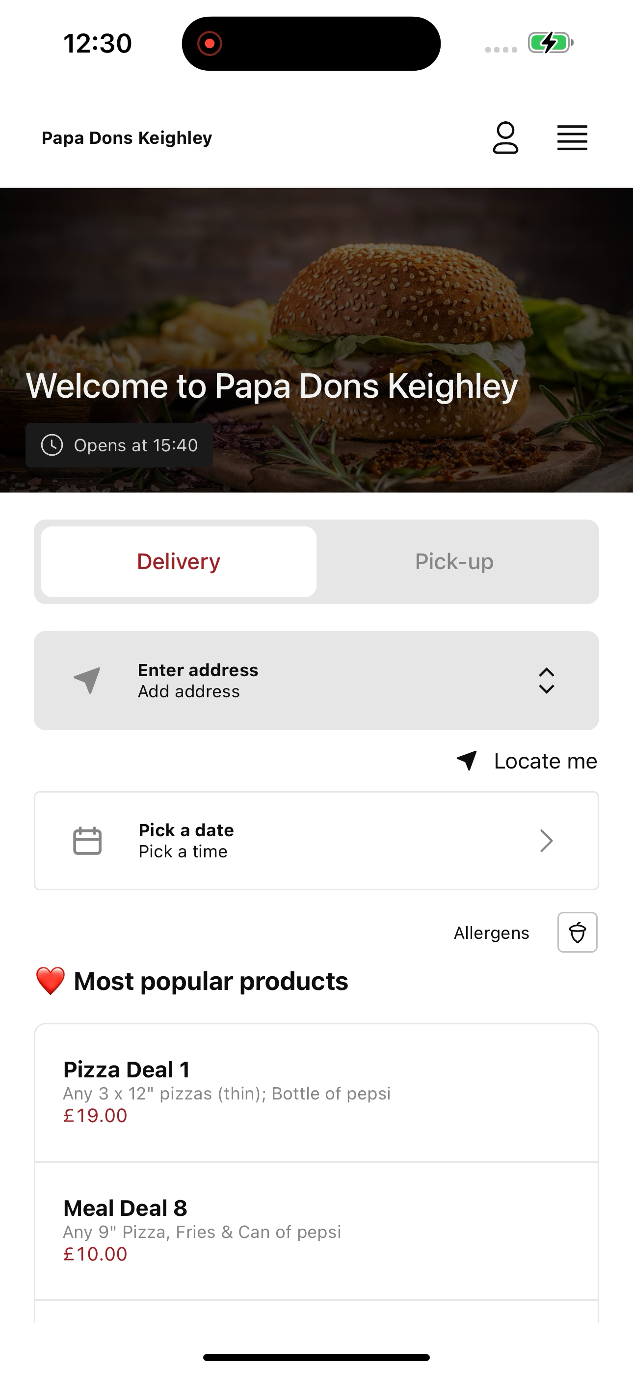 Papa Dons Keighley screenshot 3