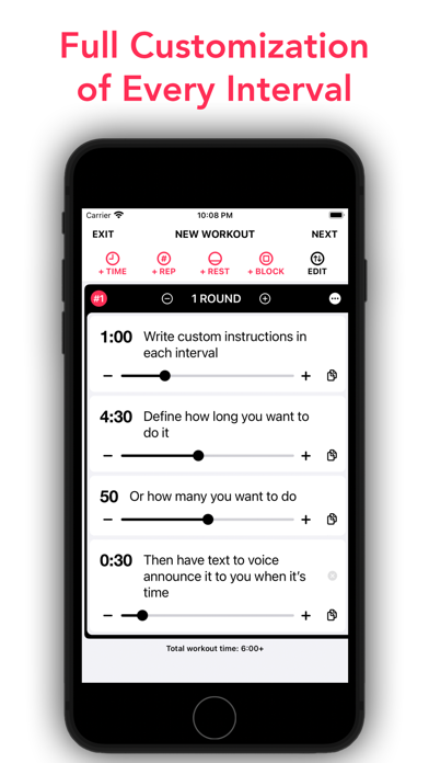 Screenshot #3 pour ABIT: Custom Exercise Programs