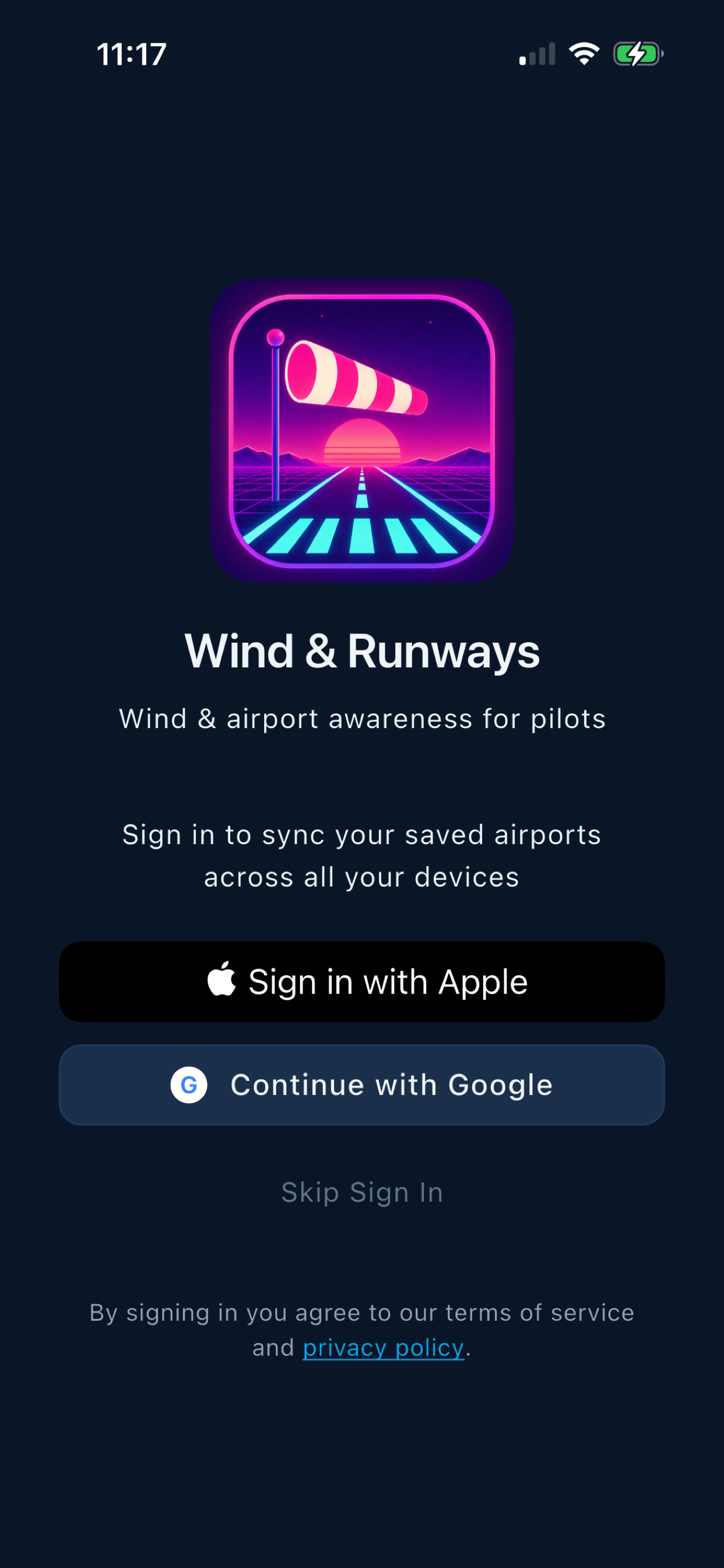 Wind & Runways
