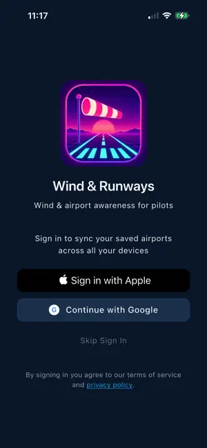 Wind & Runways screenshot 1