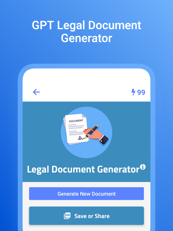 v-Lawyer: AI Legal Assistant iPad screenshot 4 - Business app