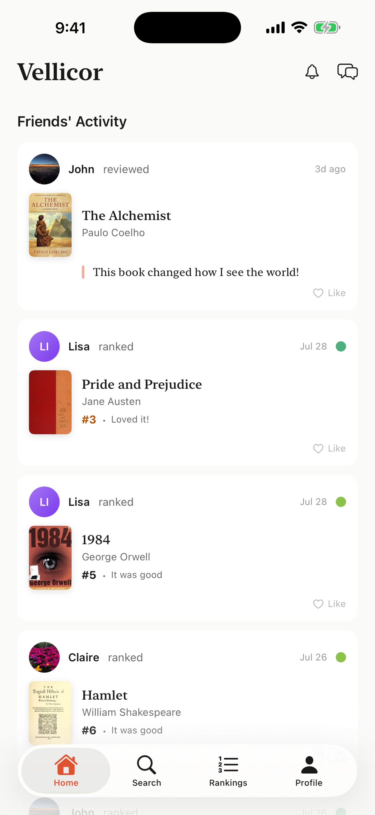 Screenshot 3 of Vellicor: Rank Your Books