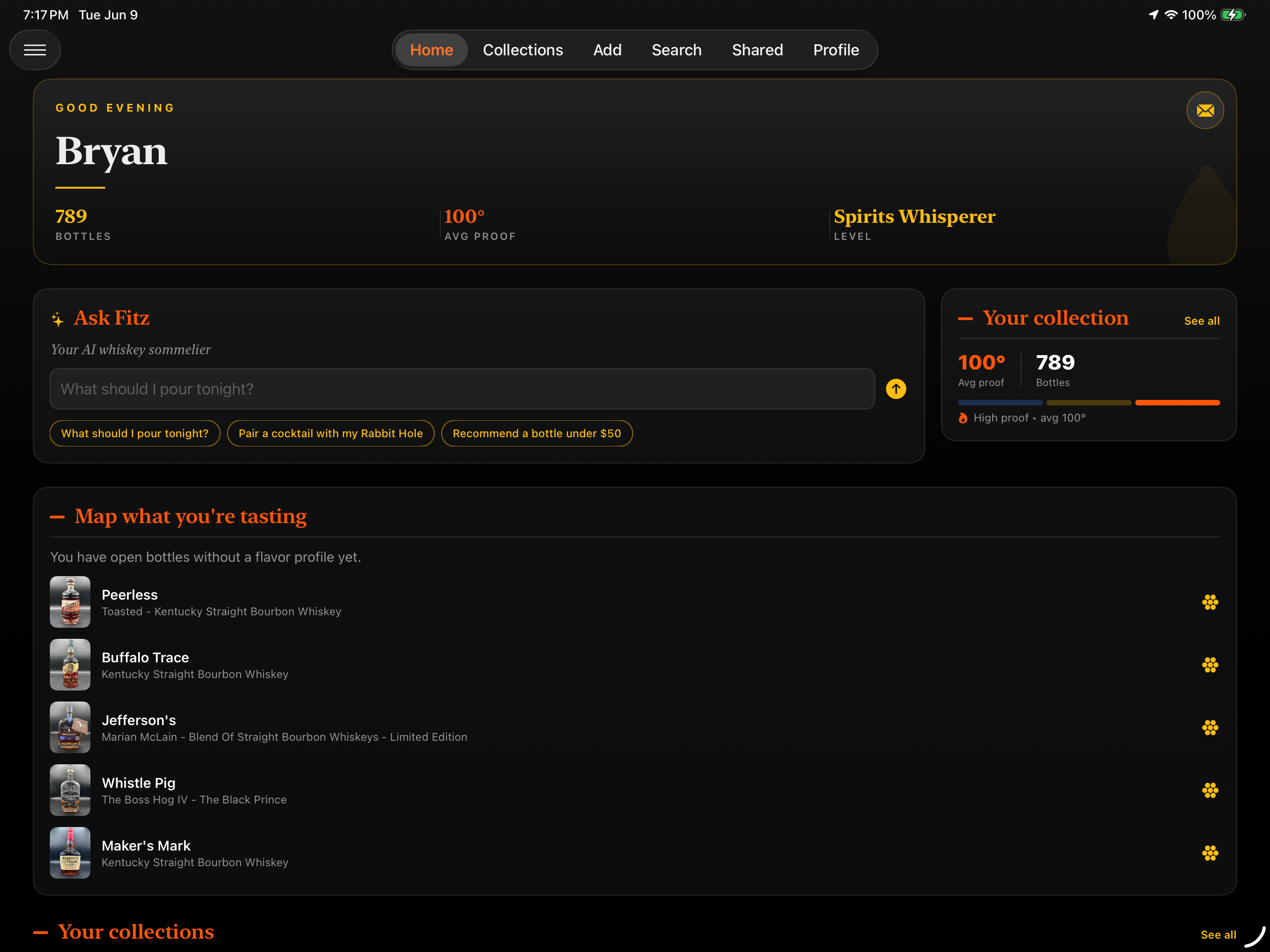 WhiskeyMate: Collect & Track