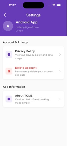 TOME screenshot