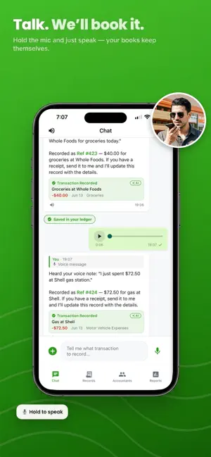 Voice Accountant screenshot 1