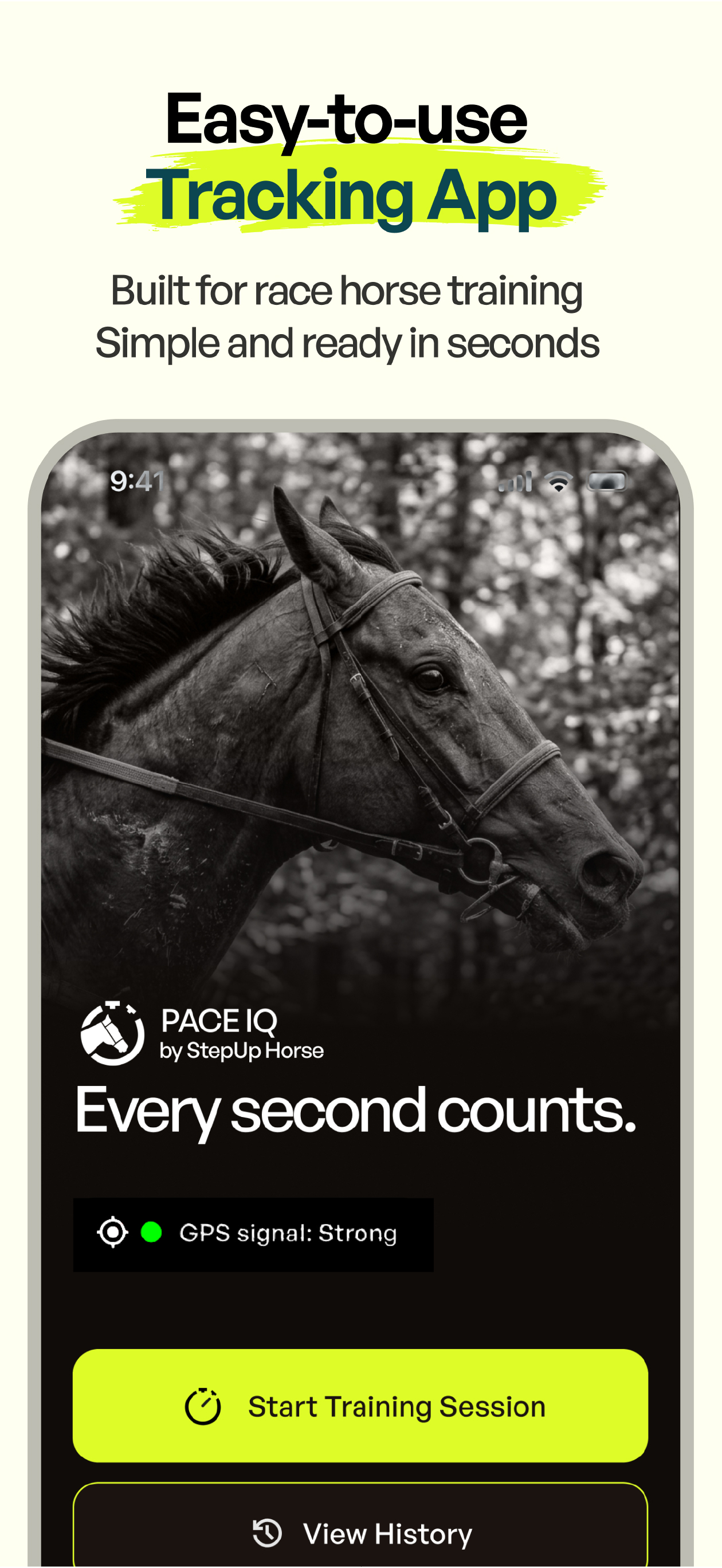 Pace IQ: Horse Training App