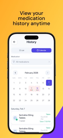 TimelyMeds: Pill Reminder screenshot