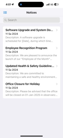 Projekly HR & Project Manager Screenshot 2 of 10