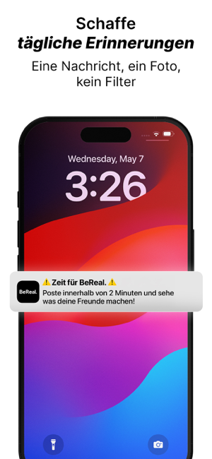 ‎BeReal. Deine Freunde in echt. Screenshot