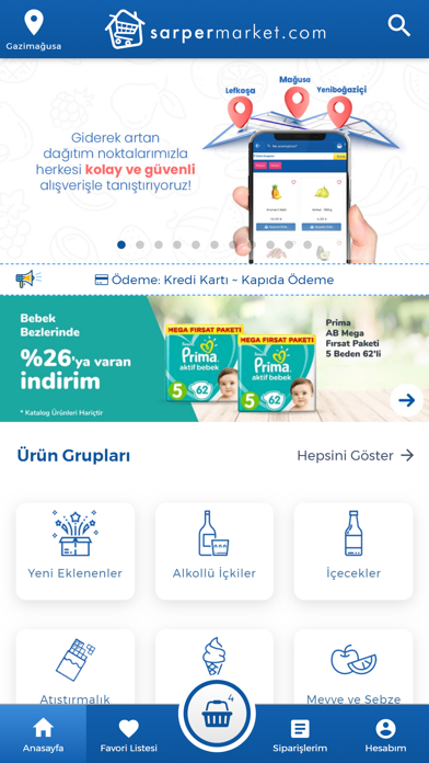 Sarper Market Screenshot