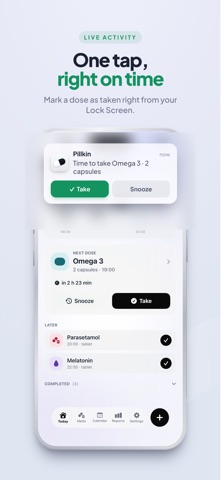 Pillkin - Medication Reminder Screenshot 2 of 10