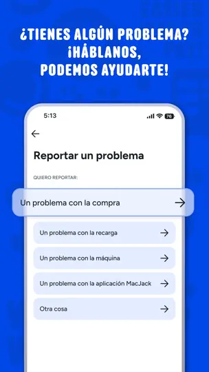 Captura de pantalla de MacJack en iPhone 6
