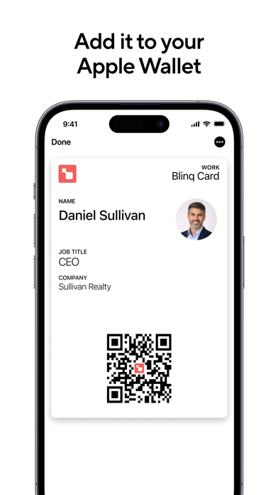 Blinq: Digital Business Card screenshot