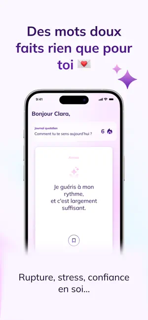 Evolya - confiance & guérison iPhone screenshot 2