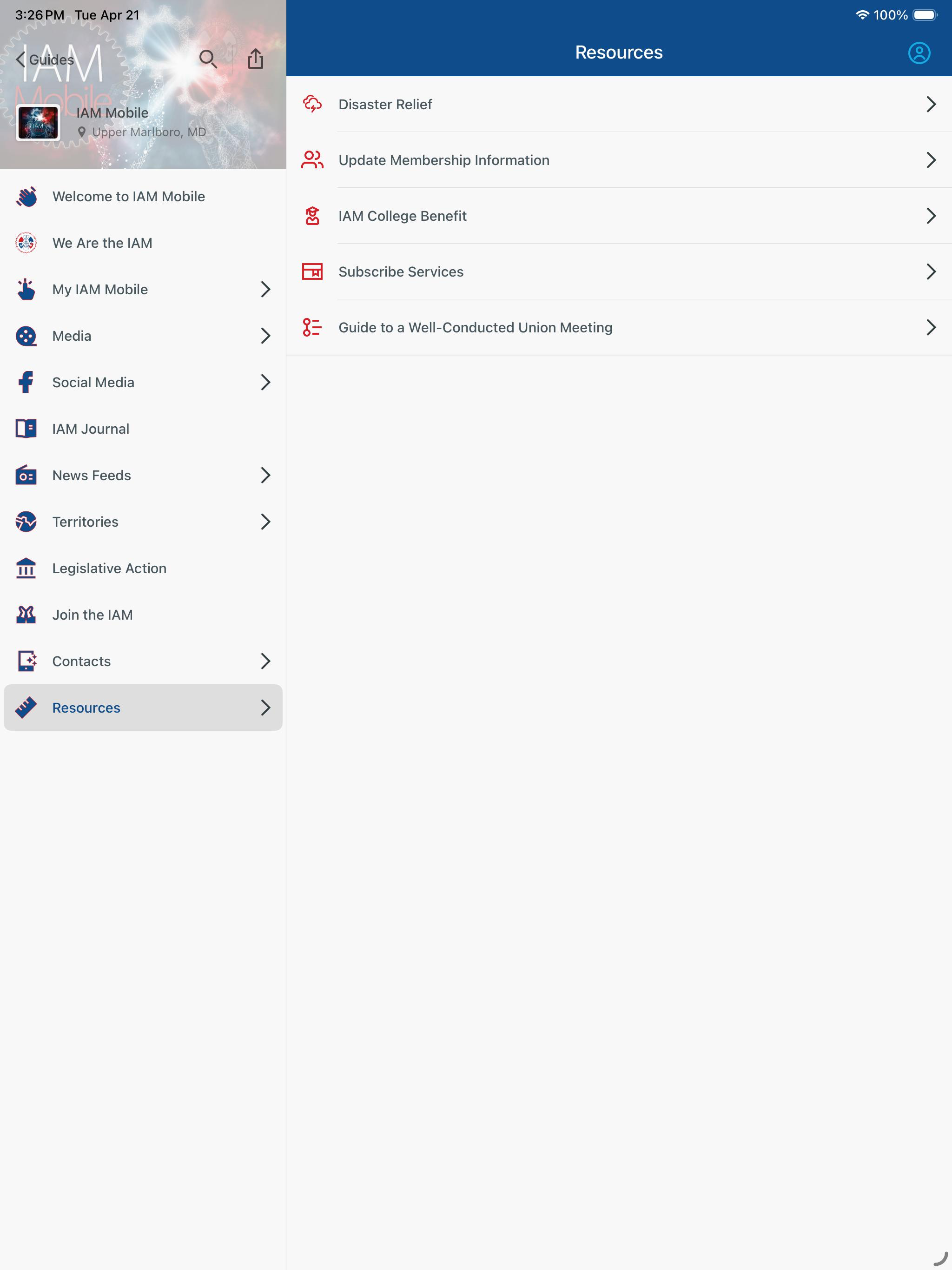 IAM Mobile 5.0