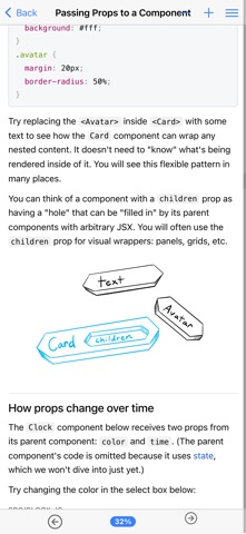 React Handbook Screenshot 3 of 5