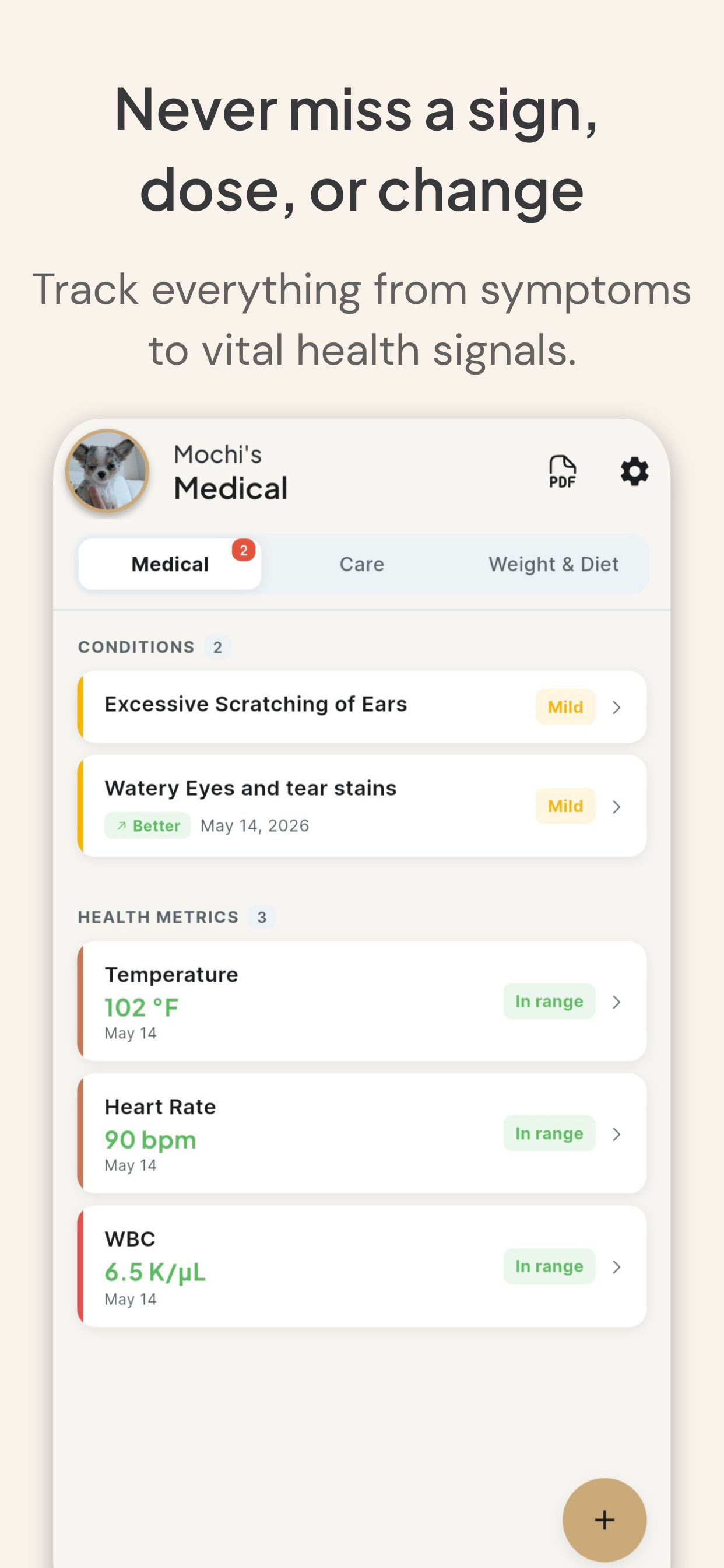 Veta: Pet Health Care Manager screenshot 4