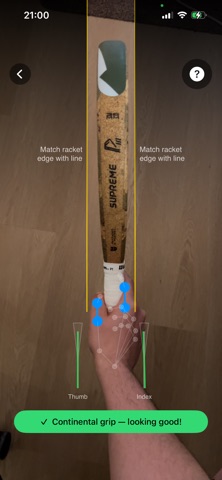 Racket Grip Checker Screenshot 1 of 5