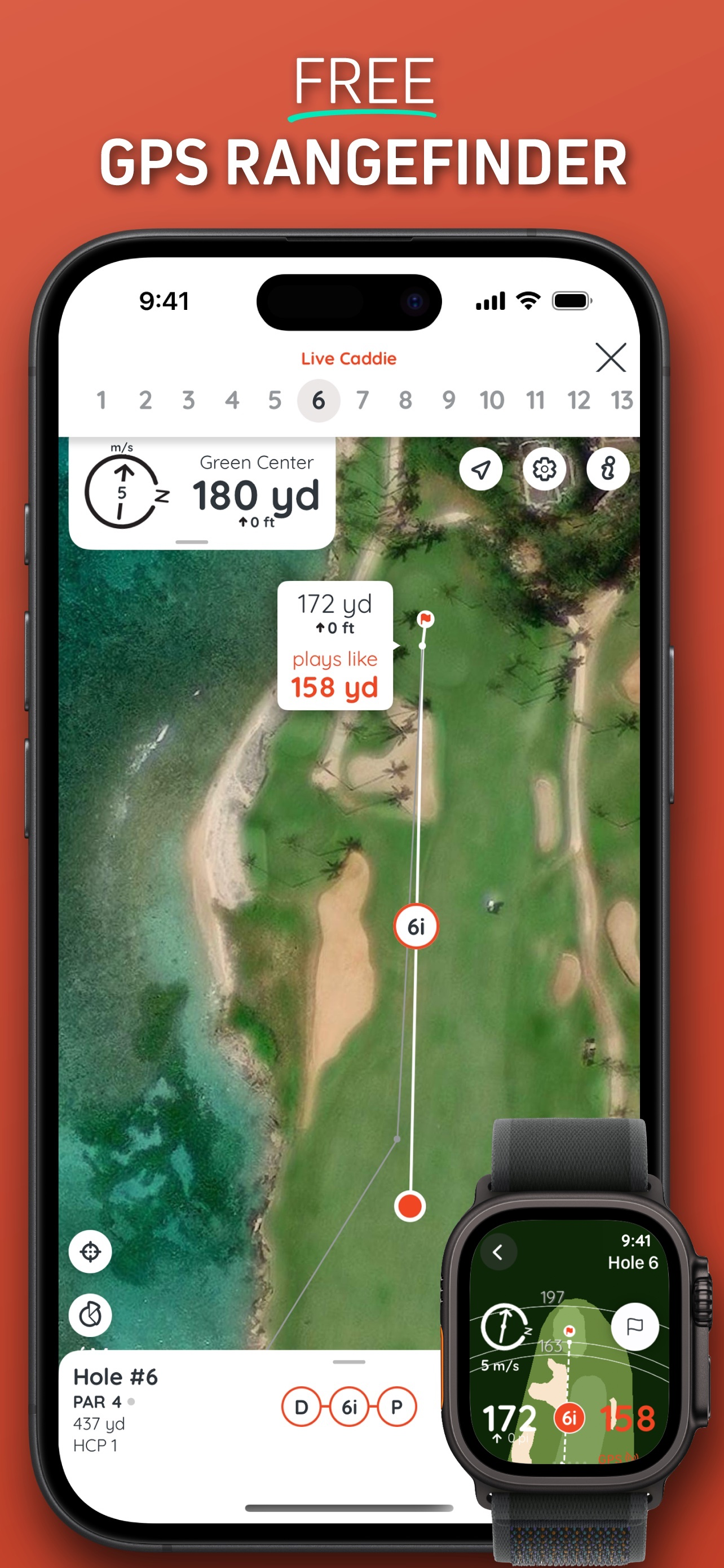 Golf GPS - Hello Birdie