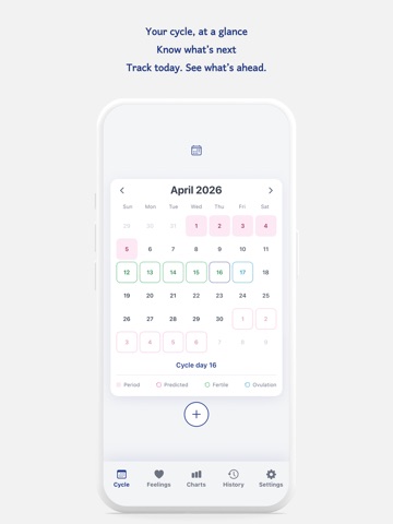 Feelings: Period Tracker iPad screenshot