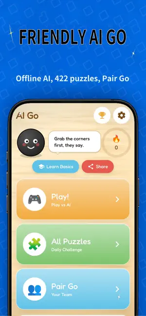AI Go - Baduk, Weiqi screenshot 1