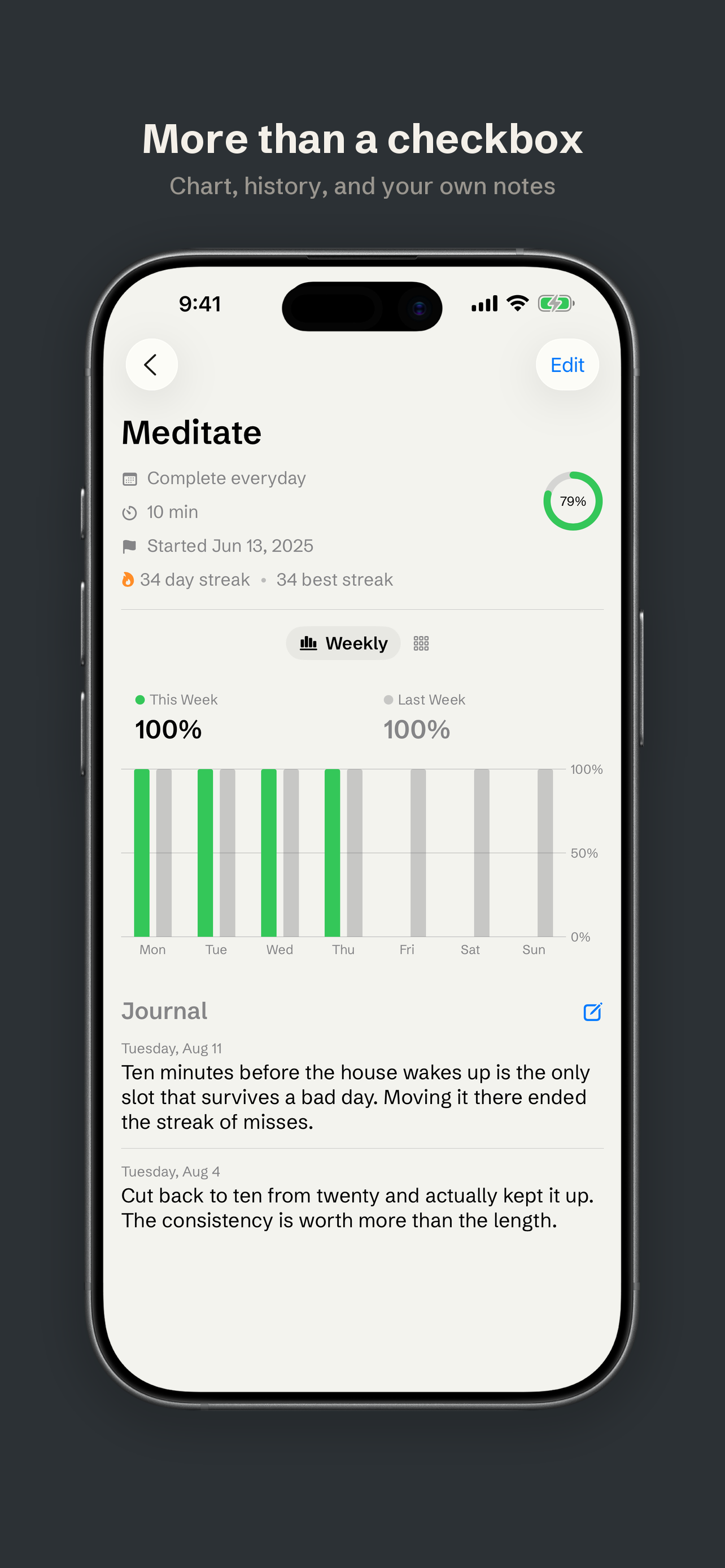 Strata: Habit Tracker screenshot 7