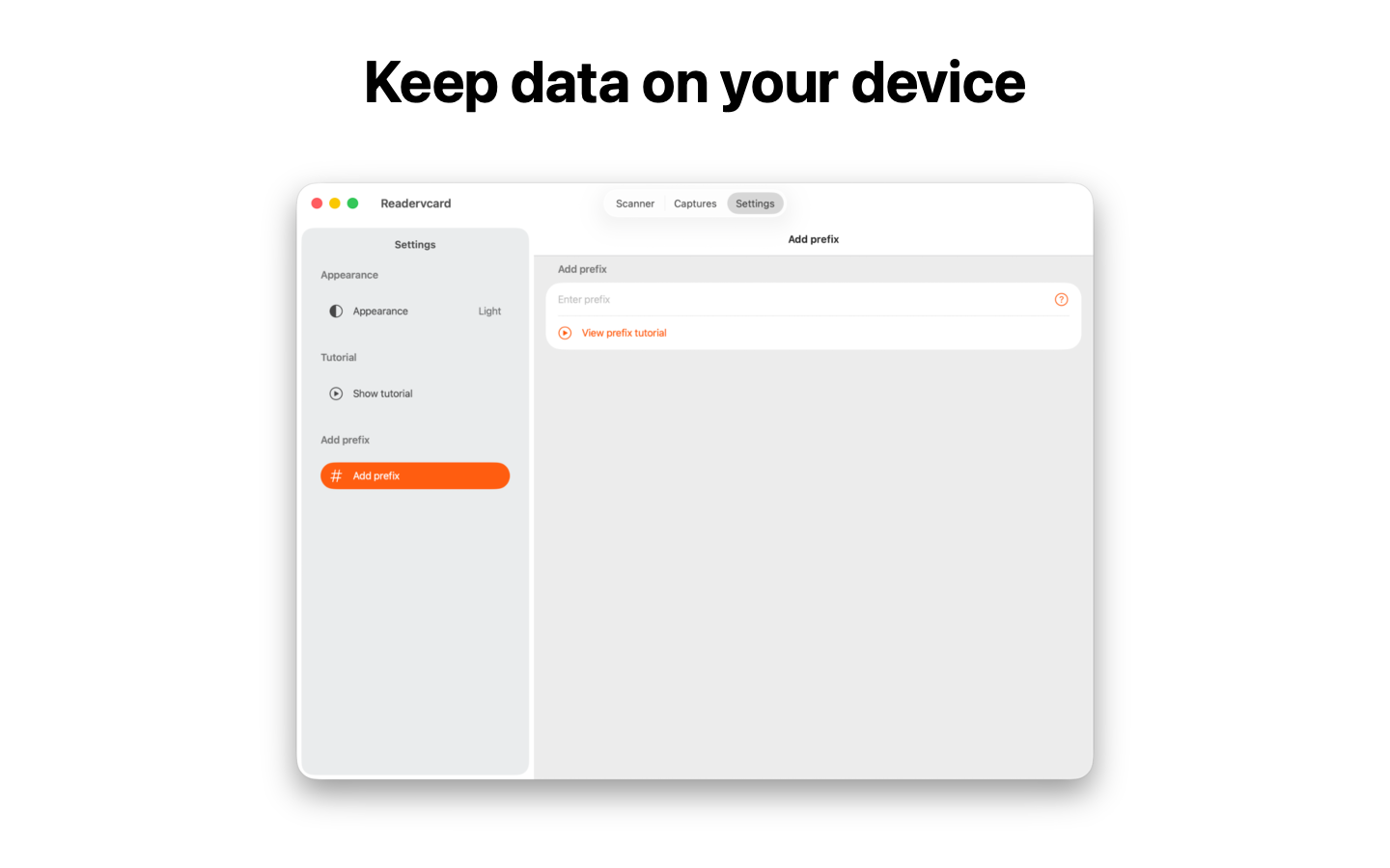 Readervcard screenshot 10