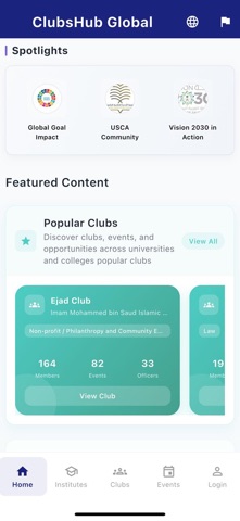 ClubsHub Global screenshot