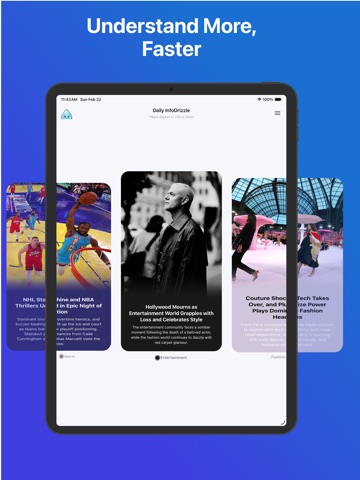 Smart News - InfoDrizzle iPad screenshot 1