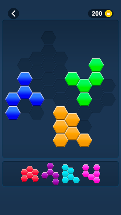 Hex Fill Block Screenshot