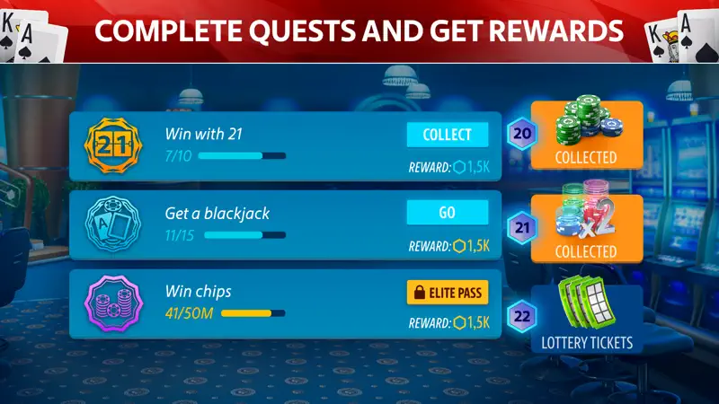 Blackjack 21: Blackjackist screenshot 7 of 10